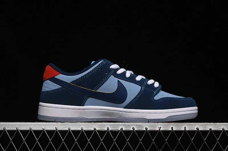 All Categories Nk SB Dunk Series Nk SB Dunk Low Low-top sneakers Nike SB Dunk Low Scratch Blue Chicken SB low-top sports and leisure sneakers DX5549-400